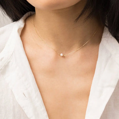Marianne pearl necklace